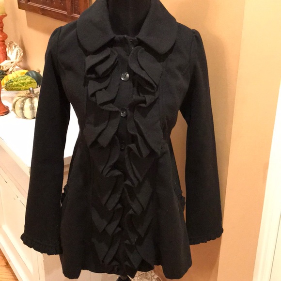 ⭐️Adorable Black Coat⭐️ - Picture 1 of 8